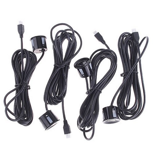 Buzzers Parkeer Sensor Auto Omkeren Backups Radars Sound Alert + 4 Sensoren