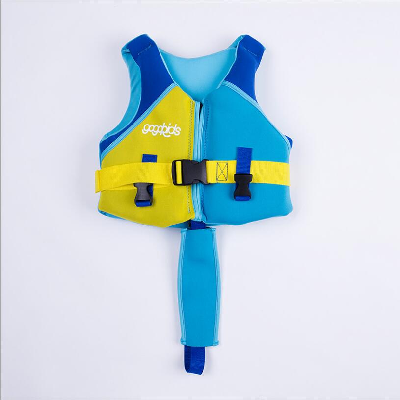 Qualidade superior das crianças do verão coletes salva-vidas barbatanas para meninos e meninas ternos de flutuabilidade coletes neoprene deriva coletes de natação