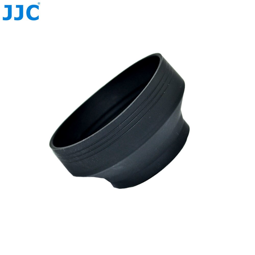 Jjc Universele 3-In-1 Inklapbare Siliconen Zonnekap 46Mm 49Mm 52Mm 55Mm 58mm 62Mm 67Mm 72Mm 77Mm Camera Lens Protector