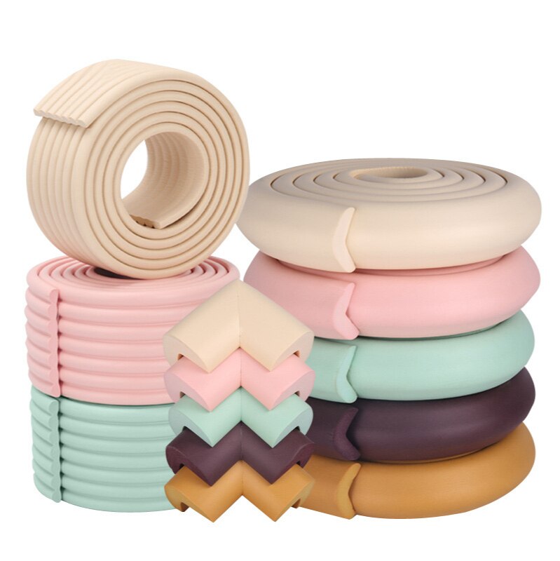 Protector de esquina de seguridad para bebé, elemento de seguridad para esquina de los muebles para niño de 2M, cubre ángulos, protectores para las esquinas de las mesas, cinta adhesiva