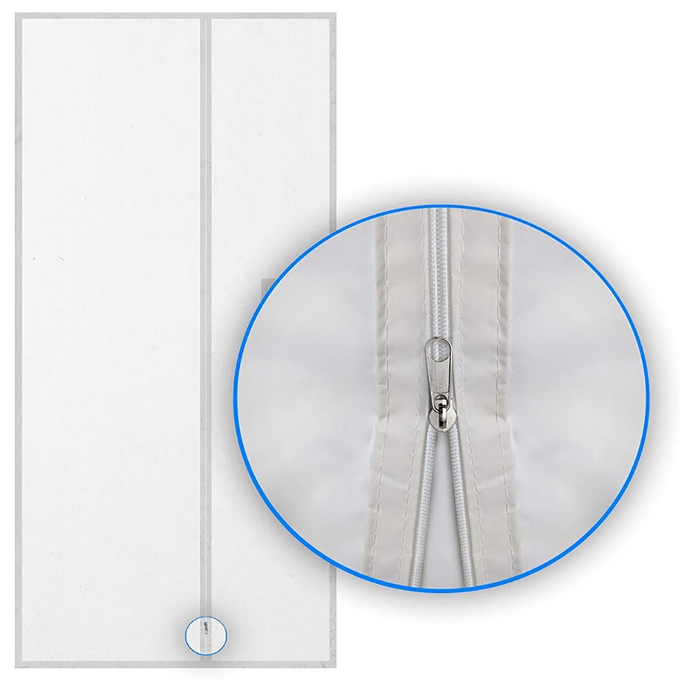 Mobile Air Conditioner Sealing Cloth Zipper Screen Door Seal Window Sliding Door Seal Baffle Cloth For Mobile Air Conditioner