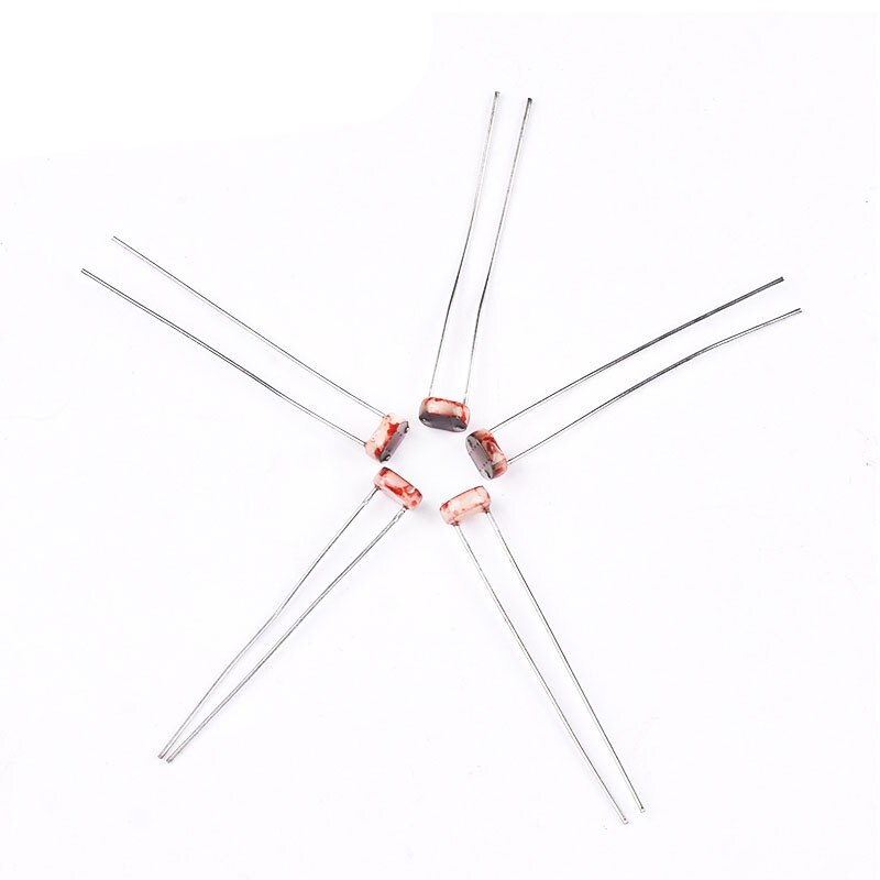 50PCS/LOT LDR Photo Light Sensitive Resistor Photoelectric Photoresistor Kit GL5506 GL5516 GL5528 GL5537 GL5539 5 Values * 10Pcs