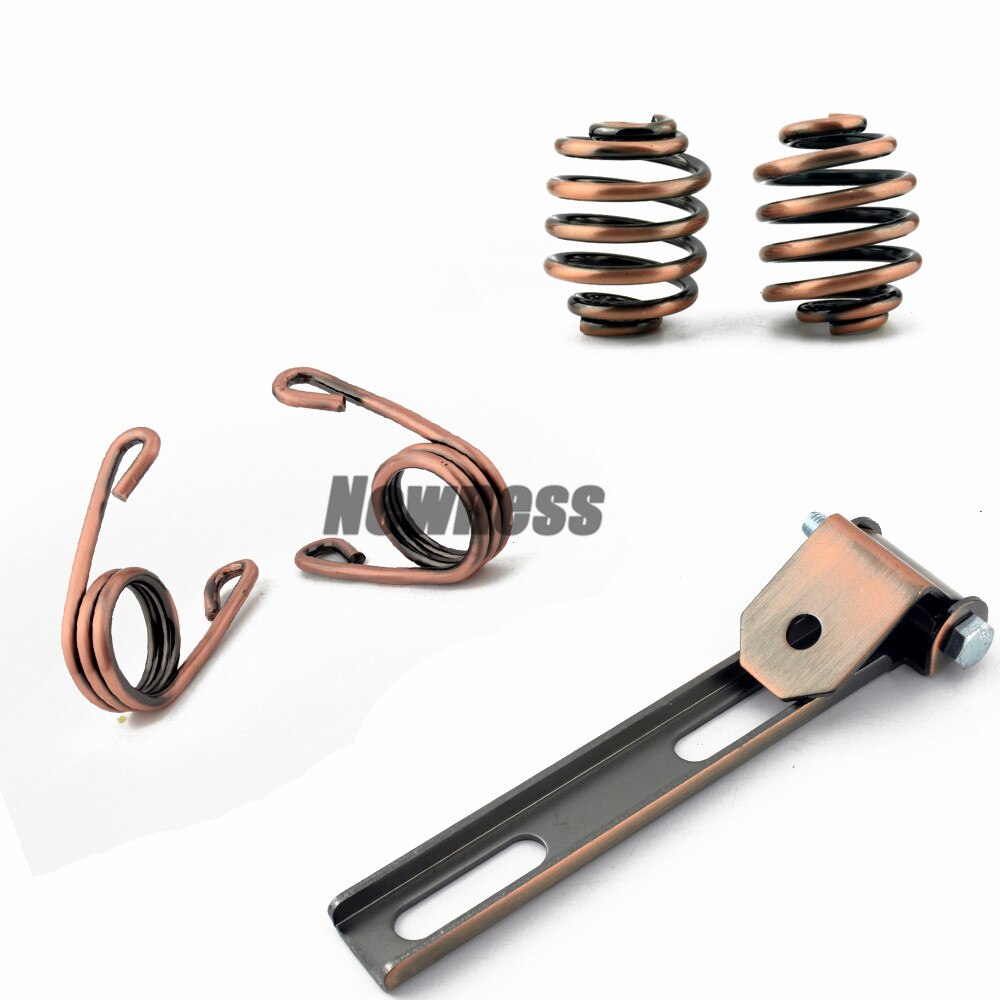 Motorcycle Retro Solo Seat Saddle Seat Spring for Harley Dyna Fatboy Sportster Softail XL1200 XL883 Bobber Chopper XL 883 1200