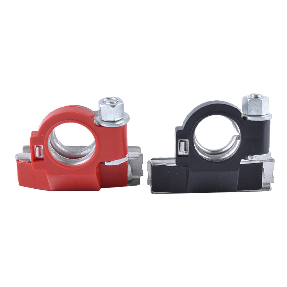 1 Pair Car Automotive Top Post Battery Cable Wire Terminals Clamp Connectors
