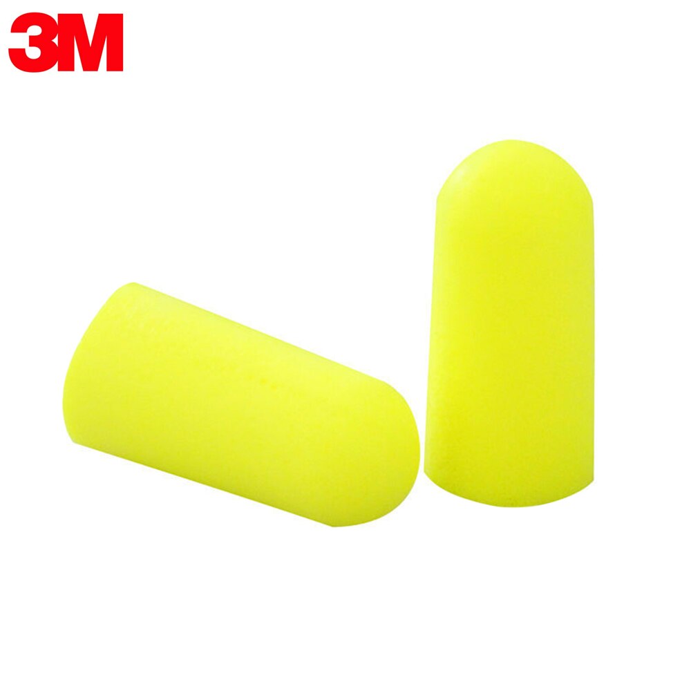 10 Paren/partij 3M 312-1250 Foam Ear Plug Zonder Koord Oordopjes 33dB Ruisonderdrukking Cijfer Oor Bescherming Bullet Slaap zachte Snoer: Default Title