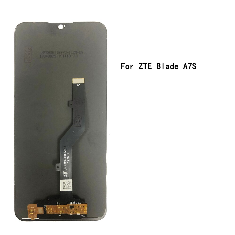 Zte blade  a7 vita  a7s a5 p963 f 02 a0722 lcd-näyttö+kosketuspaneelinäyttö digitoijamoduulin kokoonpano näytön korjaus: Zte -terä  a7s
