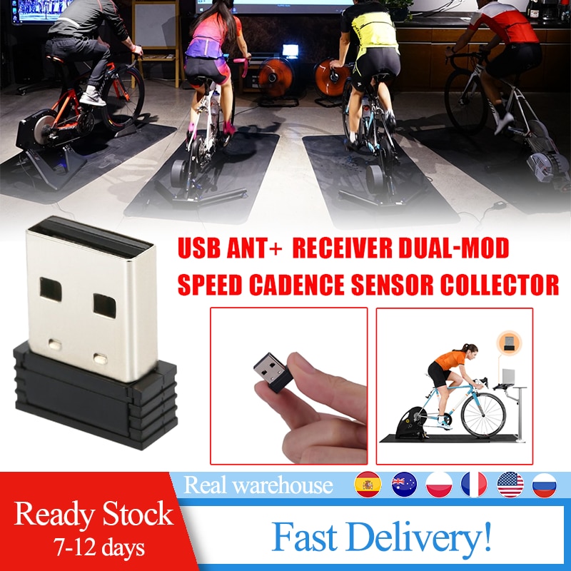 thumbnail image 2 of ThinkRider ANT USB Enhanced Transmitter Receiver Compatible Garmin Bicycle Computer ANT Stick Speed Cadence Sensor 2 of 14