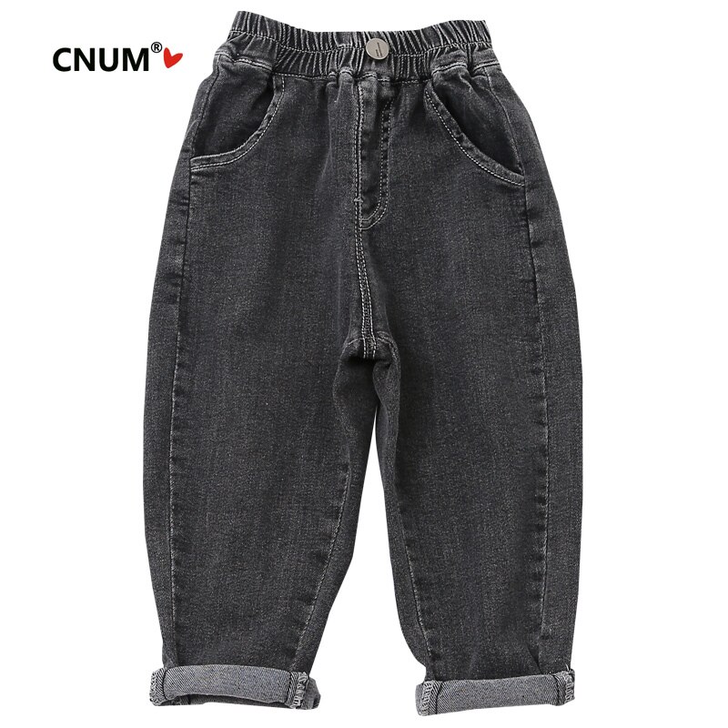 CNUM Toddler Girls Jeans Spring Autumn Kids Jeans Clothing Casual Baby Girl Denim Infant Trousers Children's Pants: 3T(100cm)