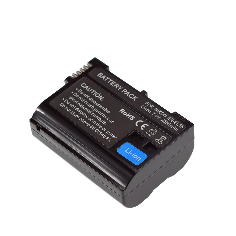 2X EN-EL15B ENEL15b batería para cámara Nikon D7100 D7000 D800 D810 D750 Z7 Z6 V1