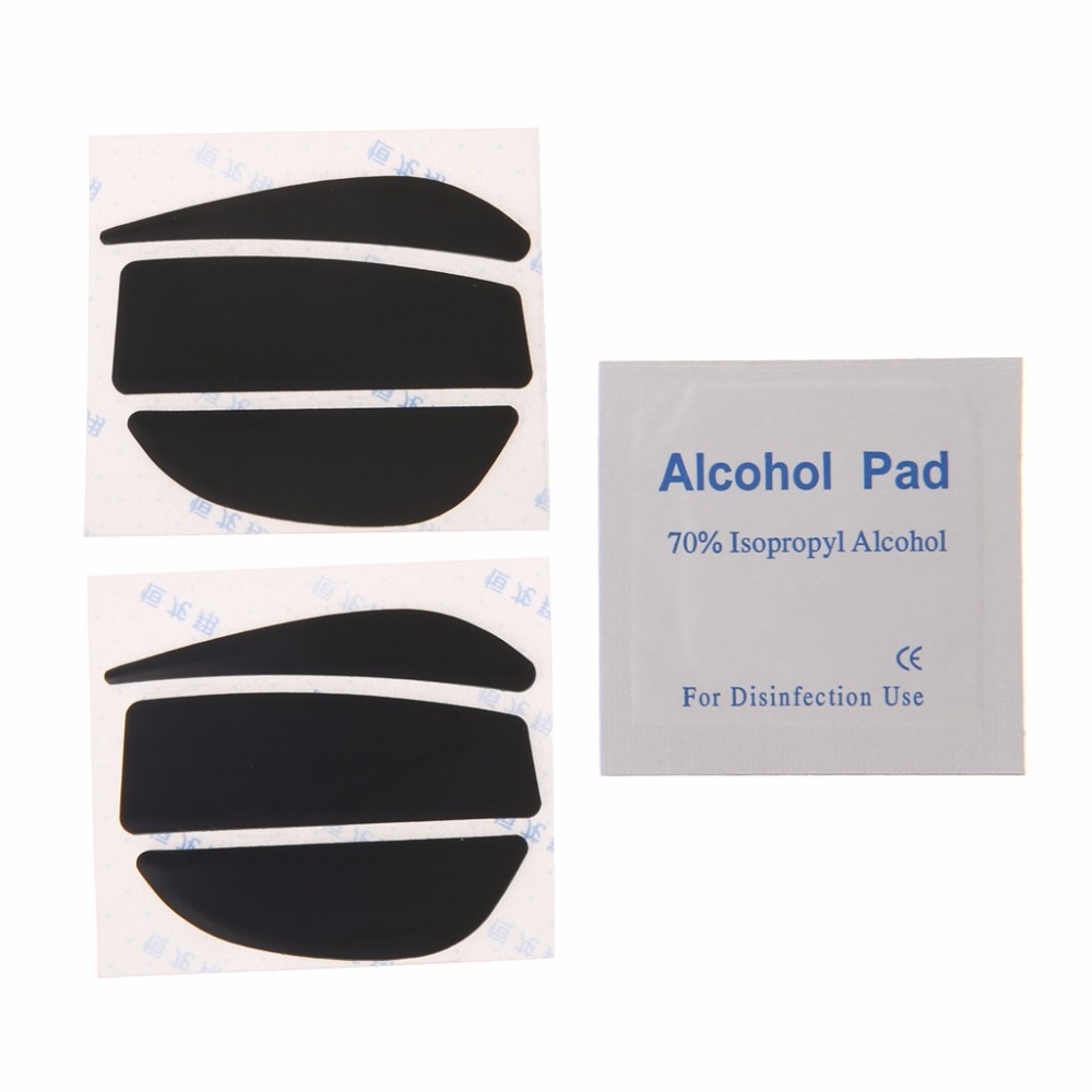 Pies de ratón de repuesto para Logitech G9 G9X, ratón Gaming para portátil de ordenador, pies de ratón, C26, 2 juegos, 0,6mm de grosor