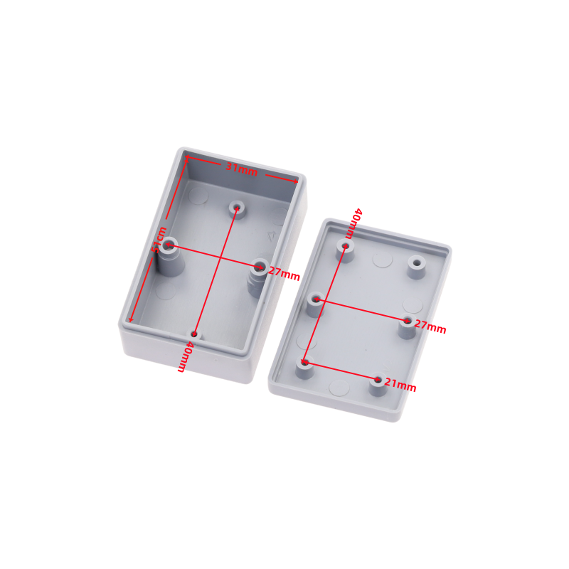 Plastic Module Installatie Shell Plastic Instrument Universele Kleine Shell Schakelaar Shell Power Box 55x35x20mm