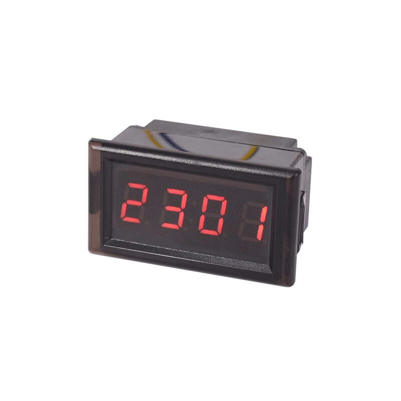 RED Universal Waterproof Car Motorcycle Auto Accessory DC 12V/24V Dashboard Digital LED Display Clock
