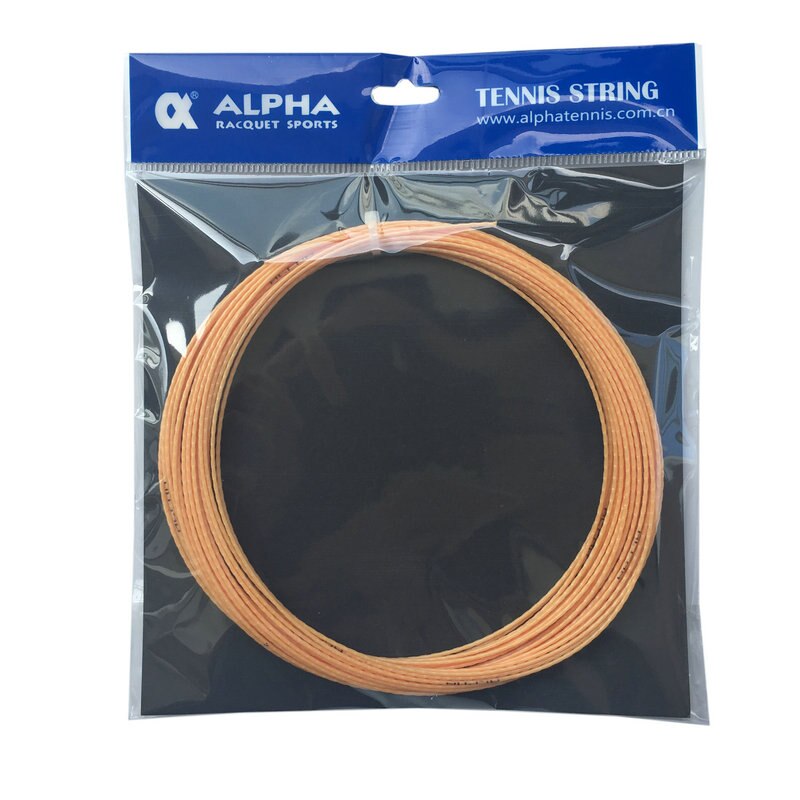 Alpha Tennis Schnur Bambus Polyester 1,25mm Tennis Maschine Sport Ausbildung dauerhaft Schnur 12m