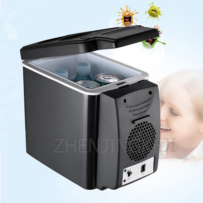 6L Voertuig Koelkast DC12V Kleine Koelkast Koeling En Vers Houden Apparatuur Huishoudelijke Apparaten Bevroren Huishoudapparatuur