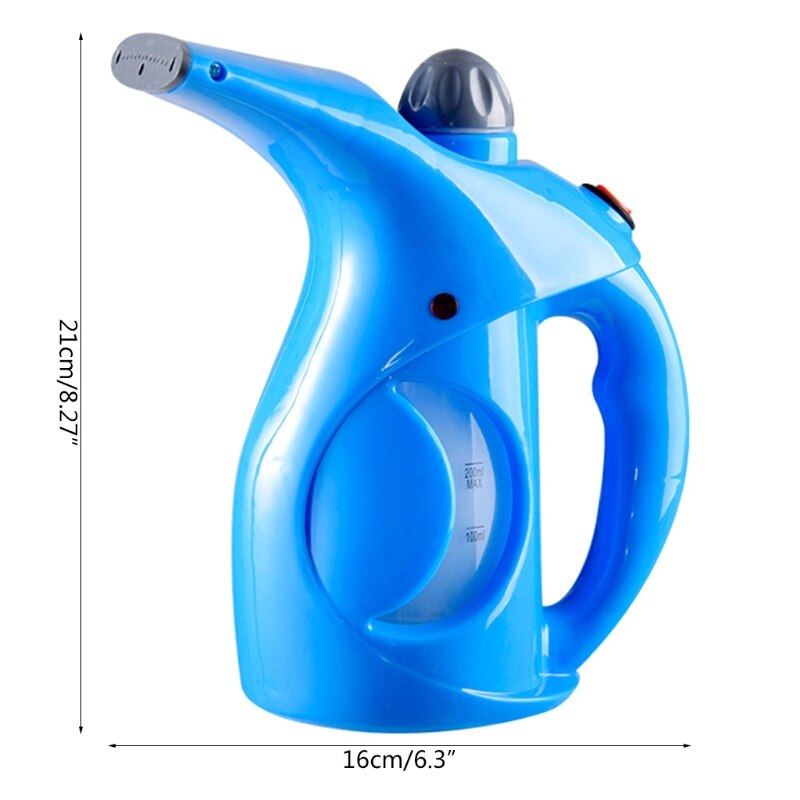 Eu-kontakt handhållen elektrisk ångjärn bärbar plaggångare hemresa ångborste för strykning av kläder