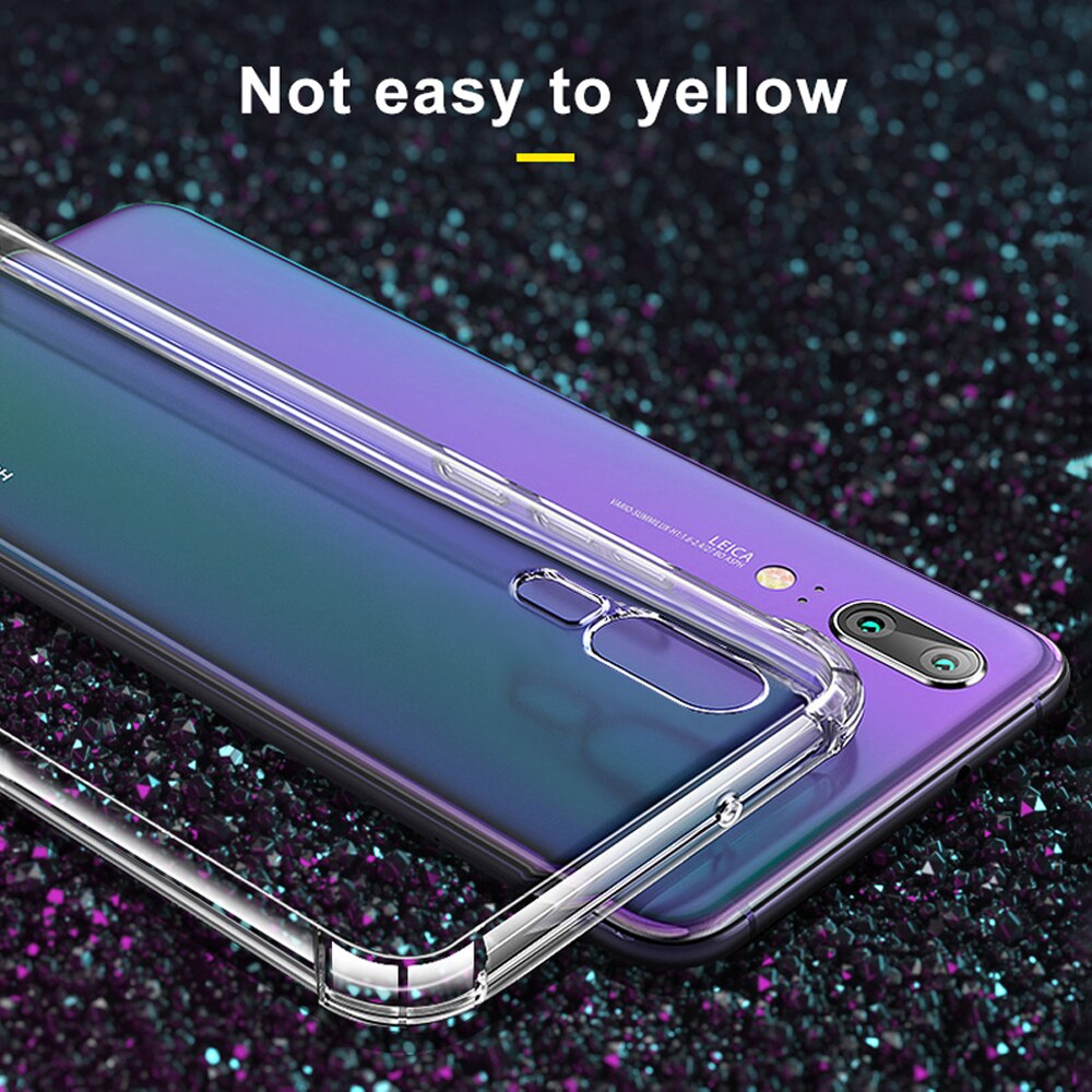 Étui de luxe pour huawei nova 3 3i 4 4E 5 pro 5T 5i 6 se housse en silicone TPU étuis antichoc adaptés à la coque d'accessoires de téléphone portable
