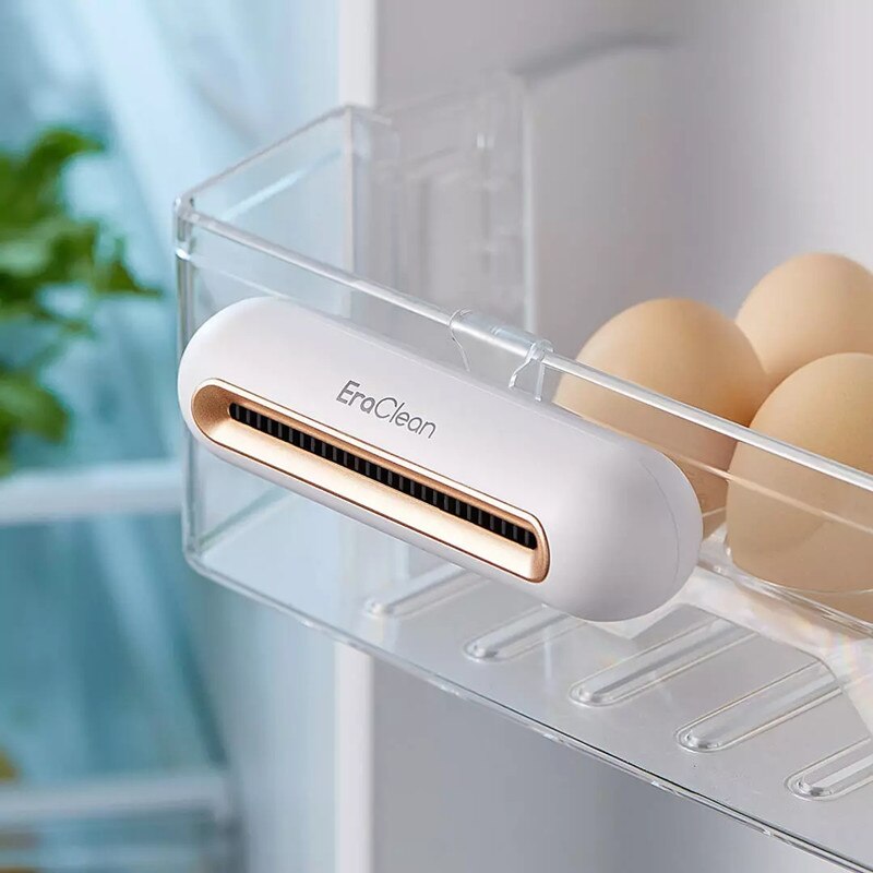 Xiaomi EraClean-Esterilizador desodorizante para refrigerador, purificador de ozono de cocina para el hogar, mantiene fresco, desodorante recargable