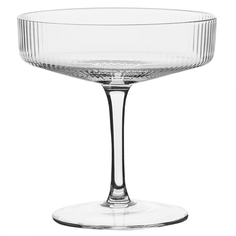 Copa de postre de estilo nórdico Ins, Copa Simple de vidrio para cóctel, copa de postre, tazón de helado, platos hondos fríos