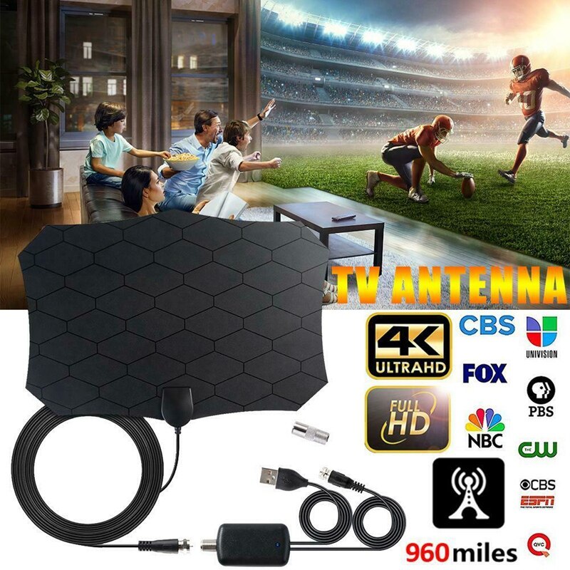 240 miles räckvidd inomhus antenn tv digital antenn digital inomhus hdtv 1080p