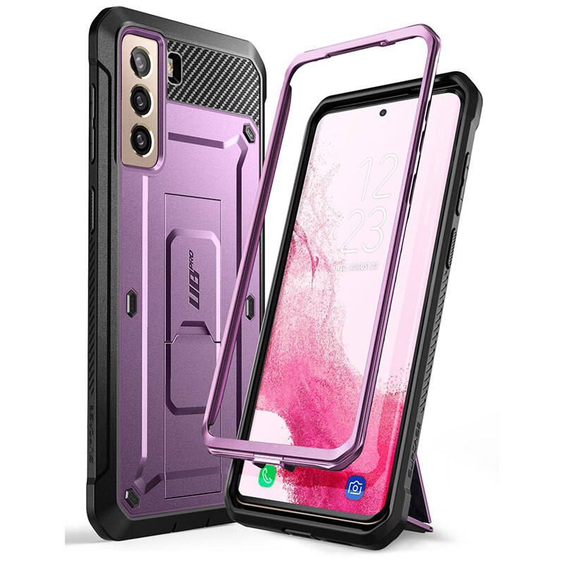 Supcase Voor Samsung Galaxy S22 Plus Case (2022 Release) ub Pro Full-Body Holster Cover Zonder Ingebouwde Screen Protector: Violet