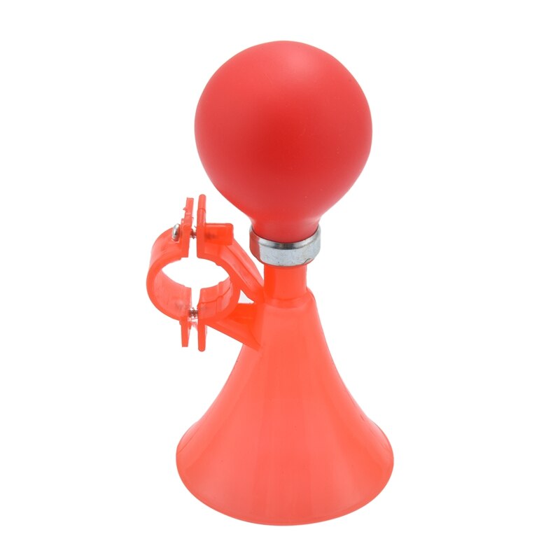 Tromba per tromba d'aria in plastica per bici da manubrio diametro 22mm rosso