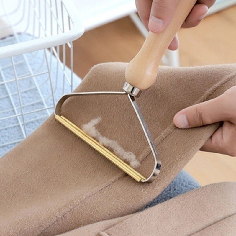 Bærbar hårfjerningsmaskine fleece stof barbermaskine værktøj strøm-fri fnug fjerner rulle sweater vævet jakke