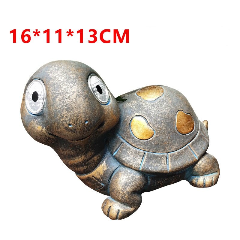 Have dyr sollys udendørs have lys dekoration dyr lys ledet haven dekoration landskab lys husstand: Skildpadde
