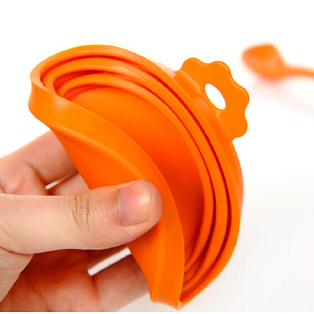 3 stuks siliconen blikvoer deksel afgesloten voerbakken voedsel blik deksel voor puppy hond kat opslag bovenkap herbruikbare deksel  d6