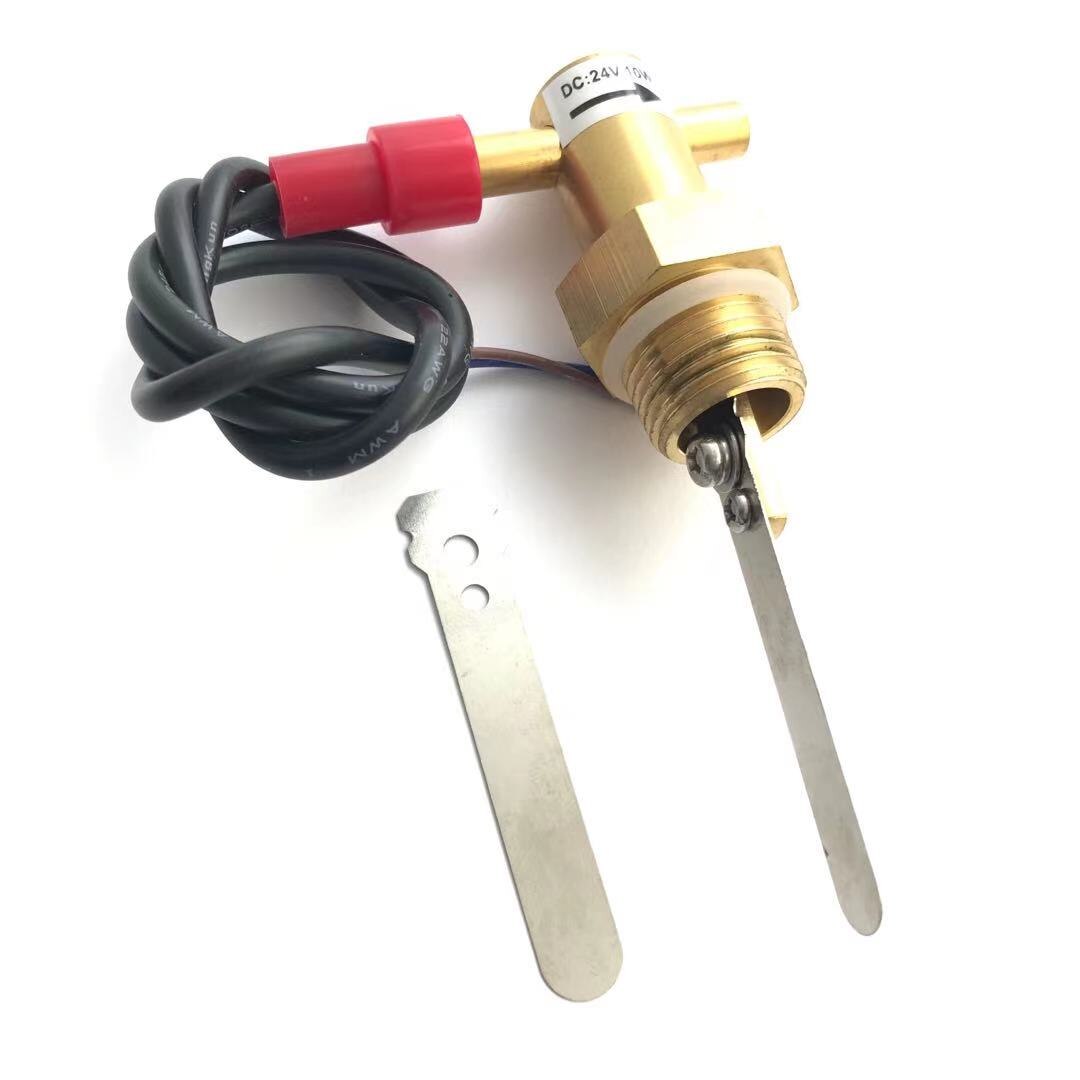 G1/2" Reed Switch USP-FS21TA Paddle Type Flow Switch Paddle Brass Body 5-18L/Min 24DC 10W 2 Wire iSentrol