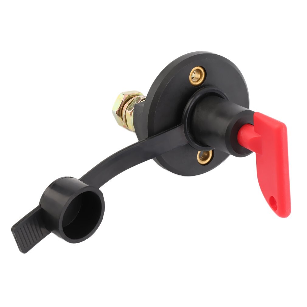 12V/24V Universal Automobile Car Truck Boat Battery Isolator Disconnect Cut Off Power Kill Switch Waterproof Switch