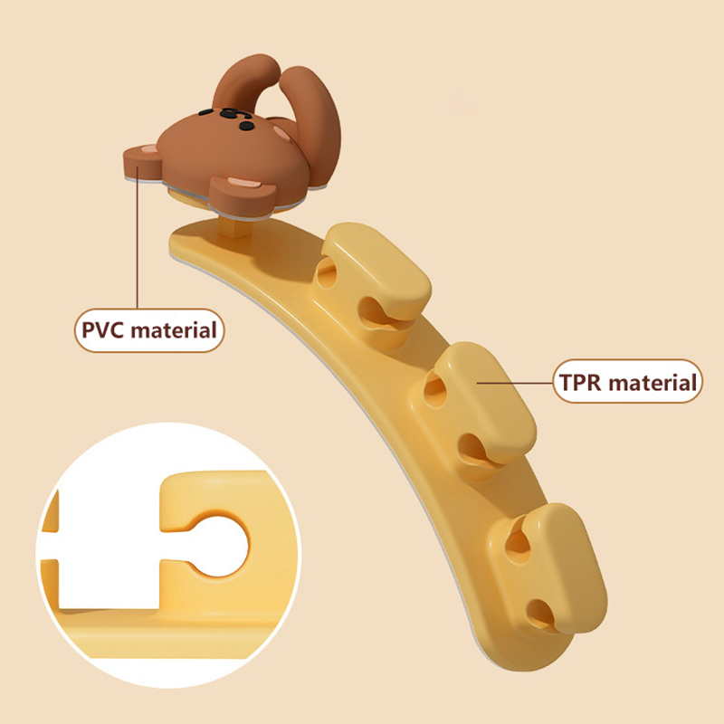 Auto-adesivo Desktop Cable Organizer, Suporte do cabo, Clips, Mesa, Organizador arrumado, Gerenciamento de cabos, Suporte do cabo do fio do escritório