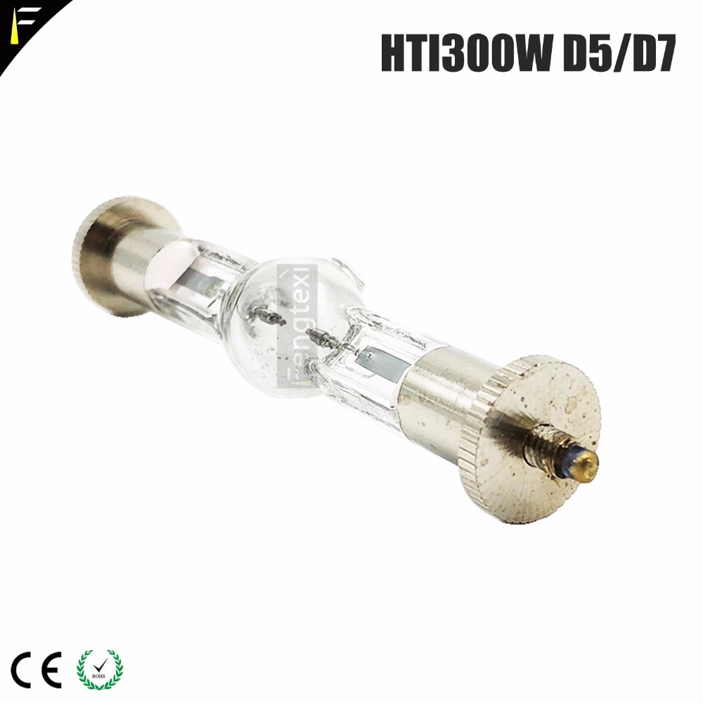 Lampe de remplacement HTI 300 /MHK 300w /D3/75/ HMI300, pour ampoule à tête mobile de scène