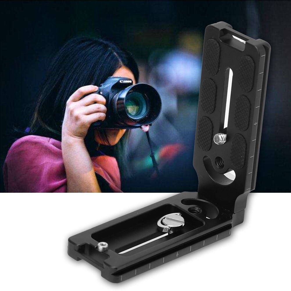 Quick Release Plate Bracket L-Shape Plate Quick Release Plates Holder For CamFi Wireless Remote Camera Controller