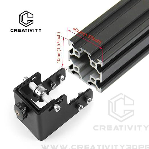 Tensor de correa serie Ender 3 CR10, perfil , eje X 2040 4040, eje Y, correa síncrona de sincronización, tensión de estiramiento, pieza de impresora 3D