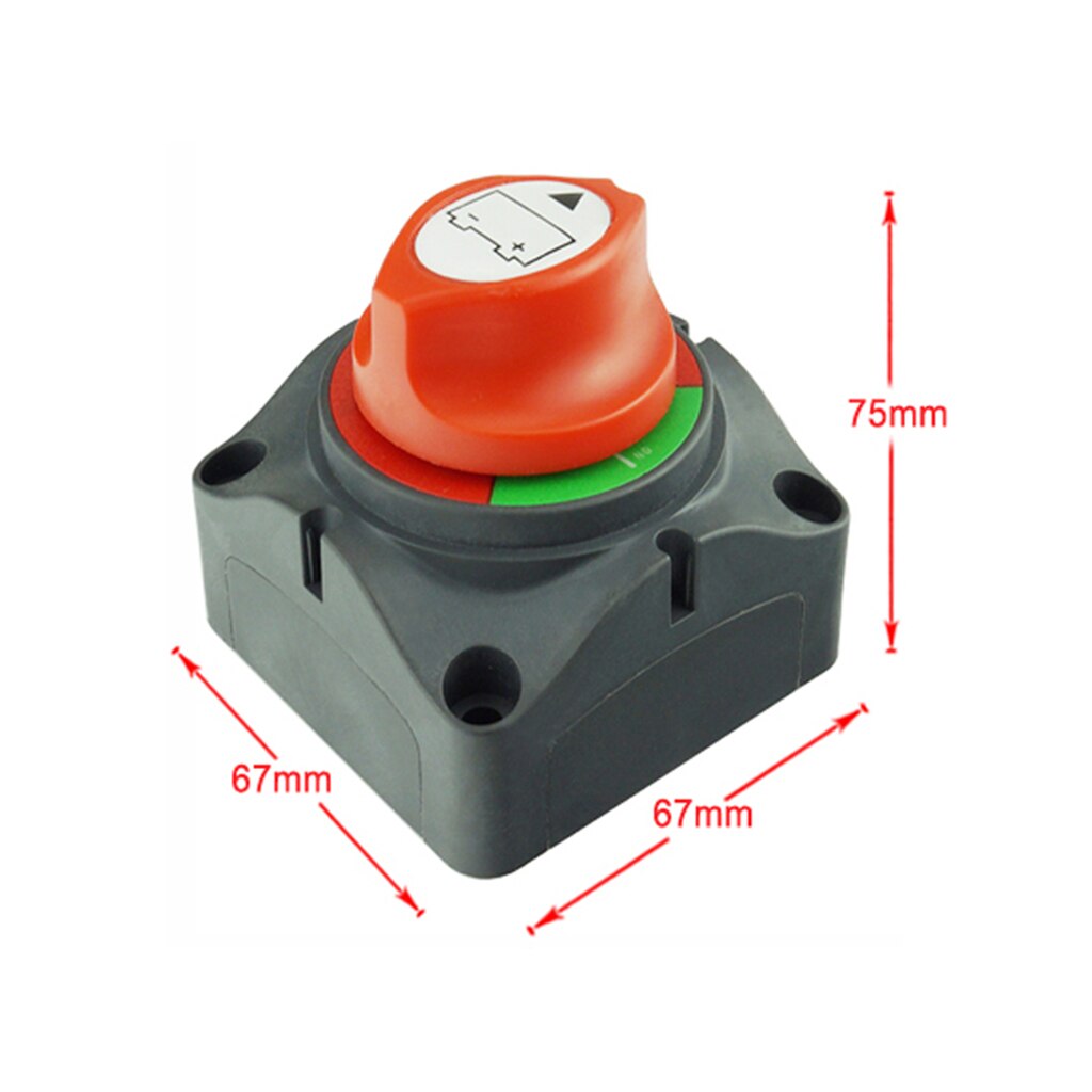 Battery Master Disconnect Rotary Cut-Off Isolator Switch Car motorcycle Boat