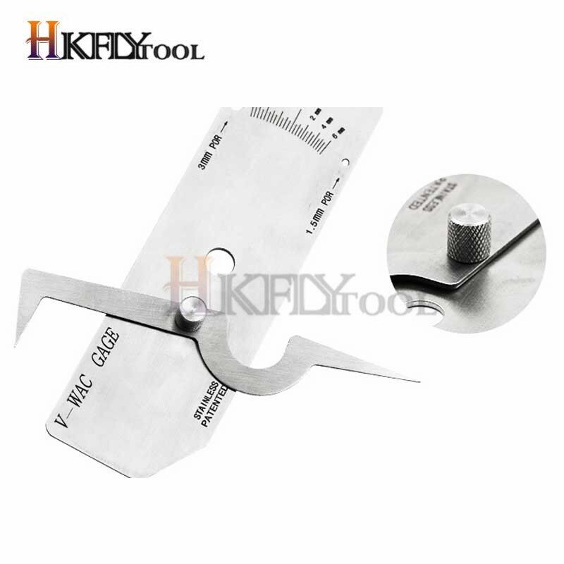 V-WAC Gage V WAC Single Weld Gage Welding Gauge V-WAC Biting Edge Welding Gauge inch Single Weld Gage