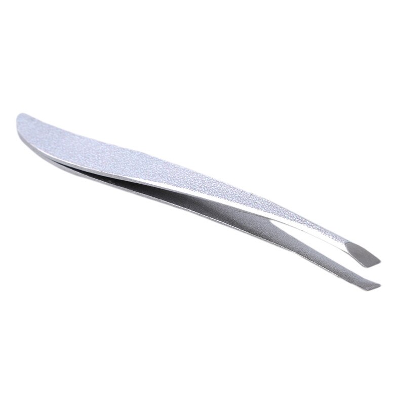 1pc roestvrijstalen pincetten, wenkbrauw-, gezichts- en neushaarverwijderaar: Stijl 4