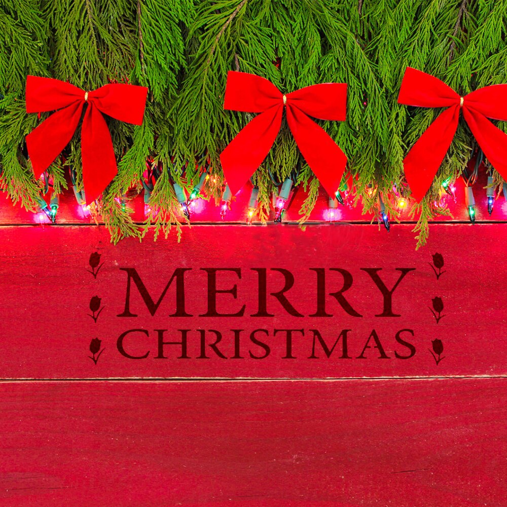 23pcs Welcome Stencil DIY Home Decorative Template Season Festival Number Letter Birthday Welcome Words Reusable