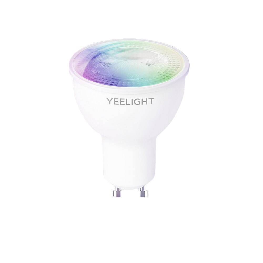 Yeelight GU10 Lamp Dimbaar/Kleurrijke Smart Led Lamp 350 Lumen Werken Met Google Assistent Alexa: 1PCS Colorful