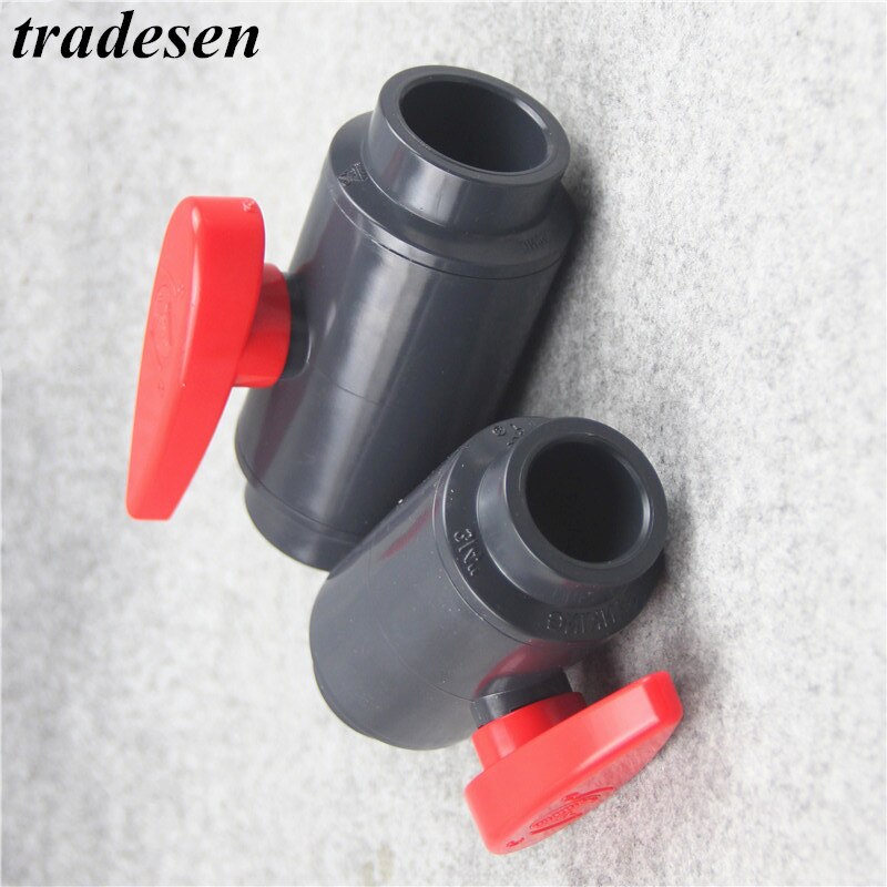 I.D 20mm/25mm/32mm/40mm/50mm UPVC Ball Valve Coupler Adapter Water Connector For Garden Irrigation System Aquarium fish tank DIY