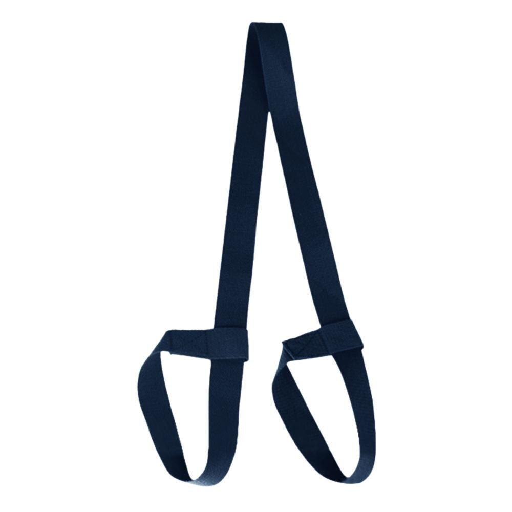 Yoga Mat Riem Riem Verstelbare Sport Sling Schouder Dragen Riem Oefening Stretch Fitness Elastische Yoga Riem: Navy