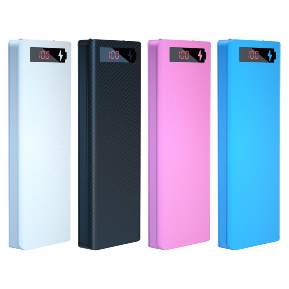 M10/L10 Power Bank Case Afneembare 10X18650 Batterij Doos Led Digitale Display Power Bank Box Smart telefoon Batterij Lader Doos