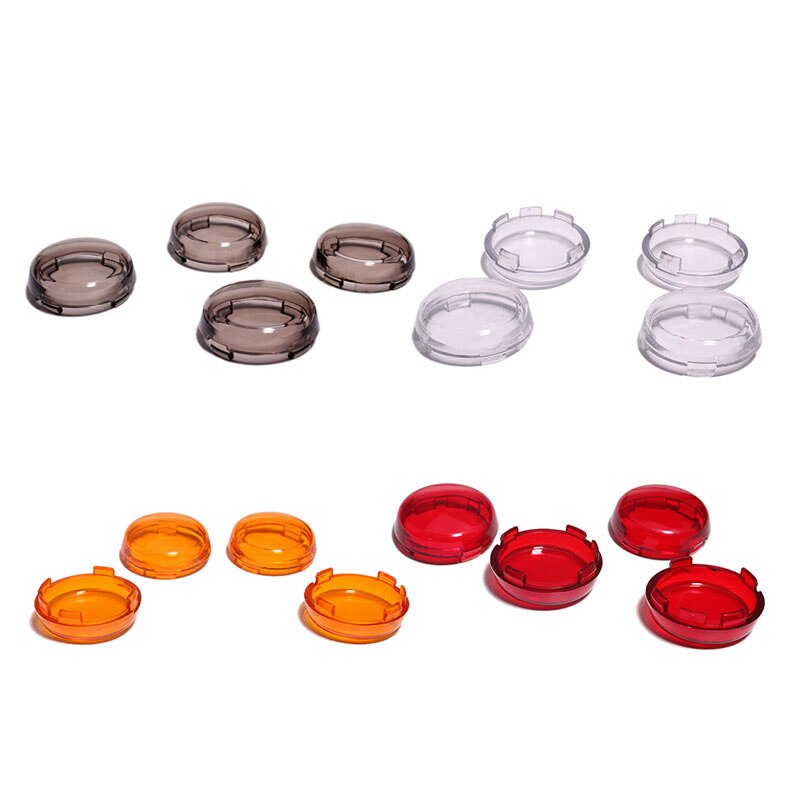 4 Stuks Voor Richtingaanwijzer Indicator Lens Cover Voor Sportster 1200 Touring Dyna Softail Fatboy Electra Road K