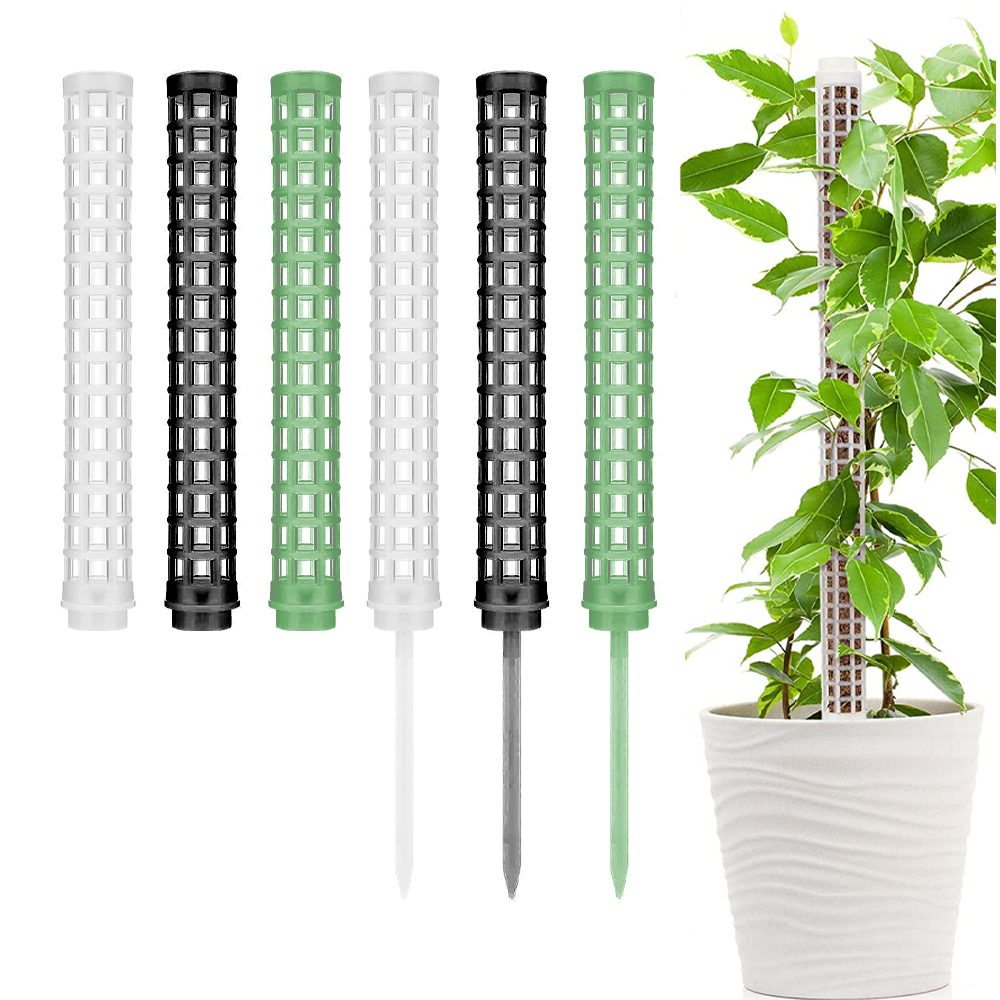 Palo de escalada para plantas, soporte de plantas, Marco enrejado, columna de musgo Sphagnum de agua, poste para vides de flores en maceta, extensión de escalada