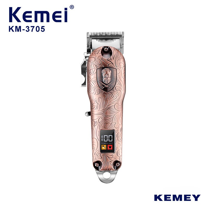 Original barber shop adjustable powerful hair clipper hair trimmer precision haircut machine tapering lithium ion