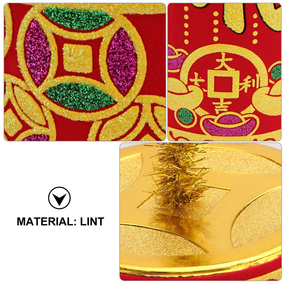 1pc Spring Festival Ornament Festival Decoration Chinese Year Ornament