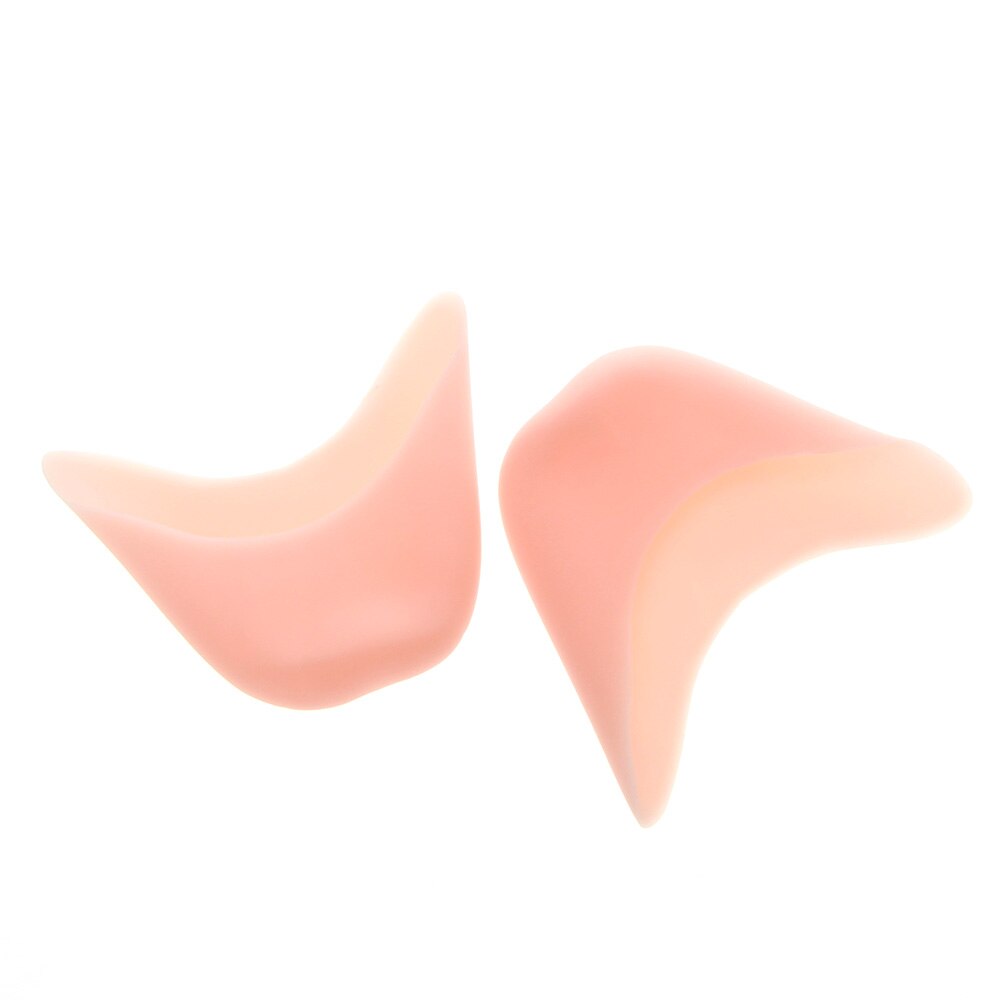 1pairs Foot Care Silicone Soft Ballet Pointe Dance Shoes Pads Dancing Toe Protector Shock Absorbing Gel Shoe Inserts Women