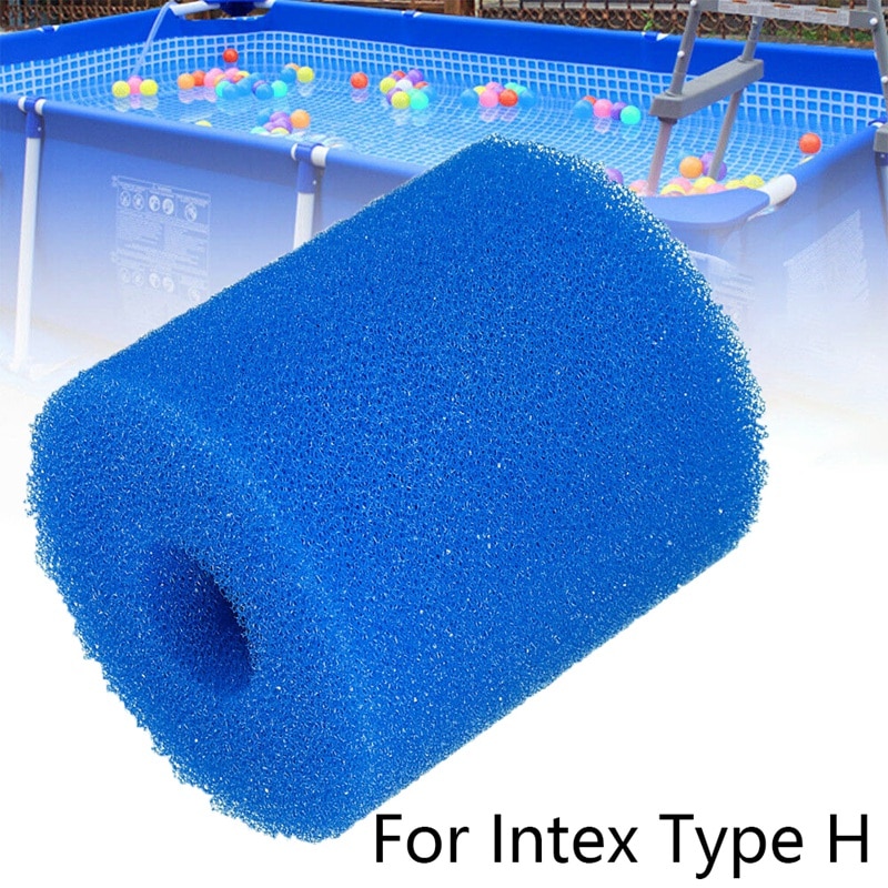 10x Gąbka Filtracyjna Zamiennik do Intex Typ H - Zmywalna Wielokrotnego Użytku Akcesoria Basenowe