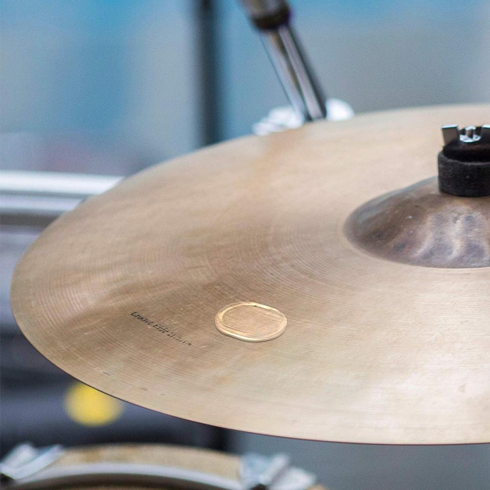 6Pcs/set Gel Drum Mute Pad Drum Damper Silicone Pads for Drums Tone Control Transparent Percussion Instrument Accessorie