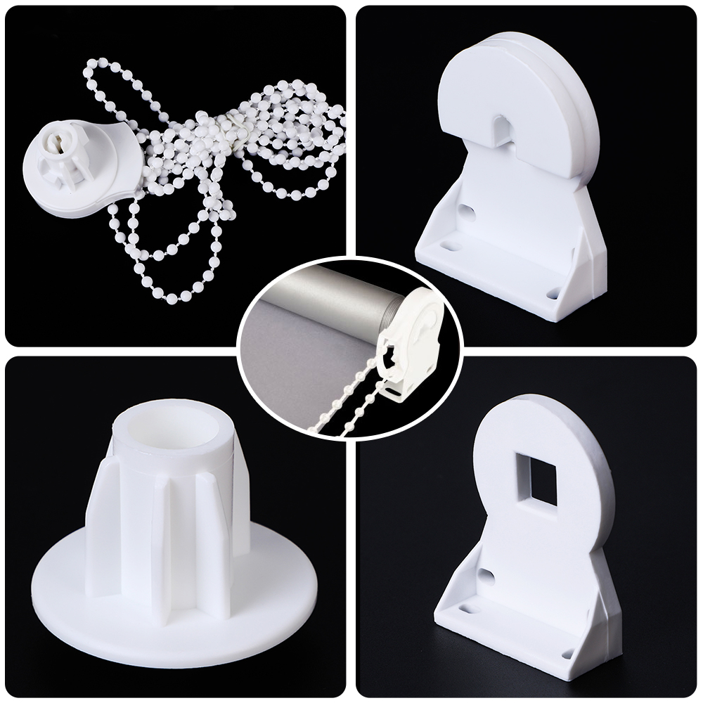 Soporte para cortina de cadena de cuentas, accesorios para tratamientos de ventanas, Kit de sombra de persiana enrollable, extremos de Control de Cluth, 25mm, decoración del hogar